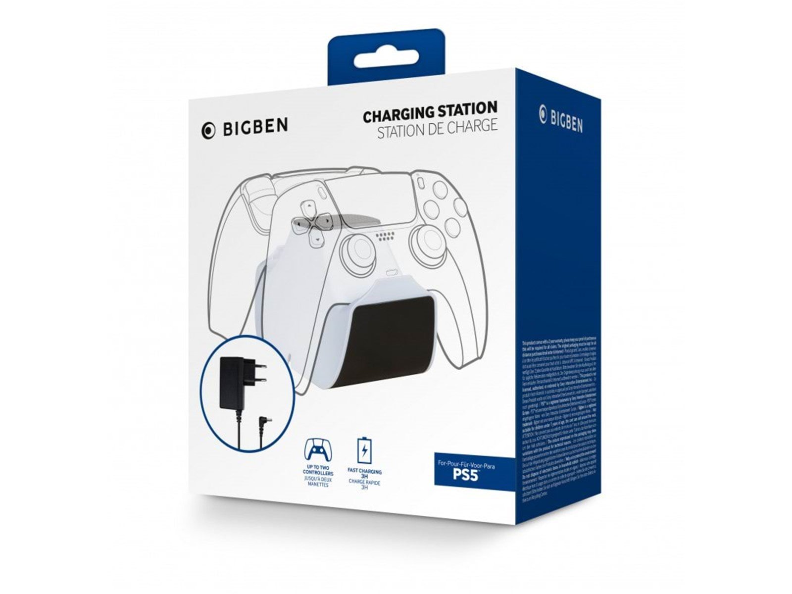 BigBen Interactive PS5 Dual Charger - Miscellaneous Zubehör für Spielkonsole - Sony PlayStation 5