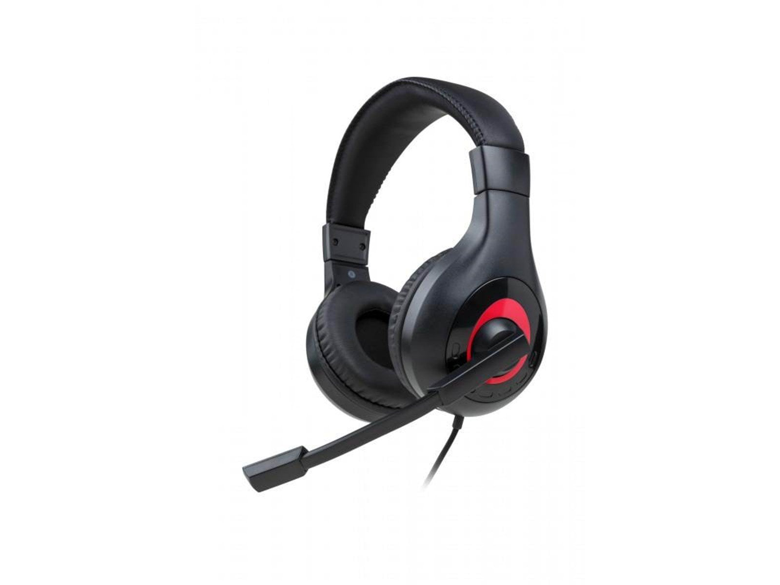 BigBen Interactive Stereo Gaming Headset V1 - Black/Red - Wired Headset - Nintendo Switch