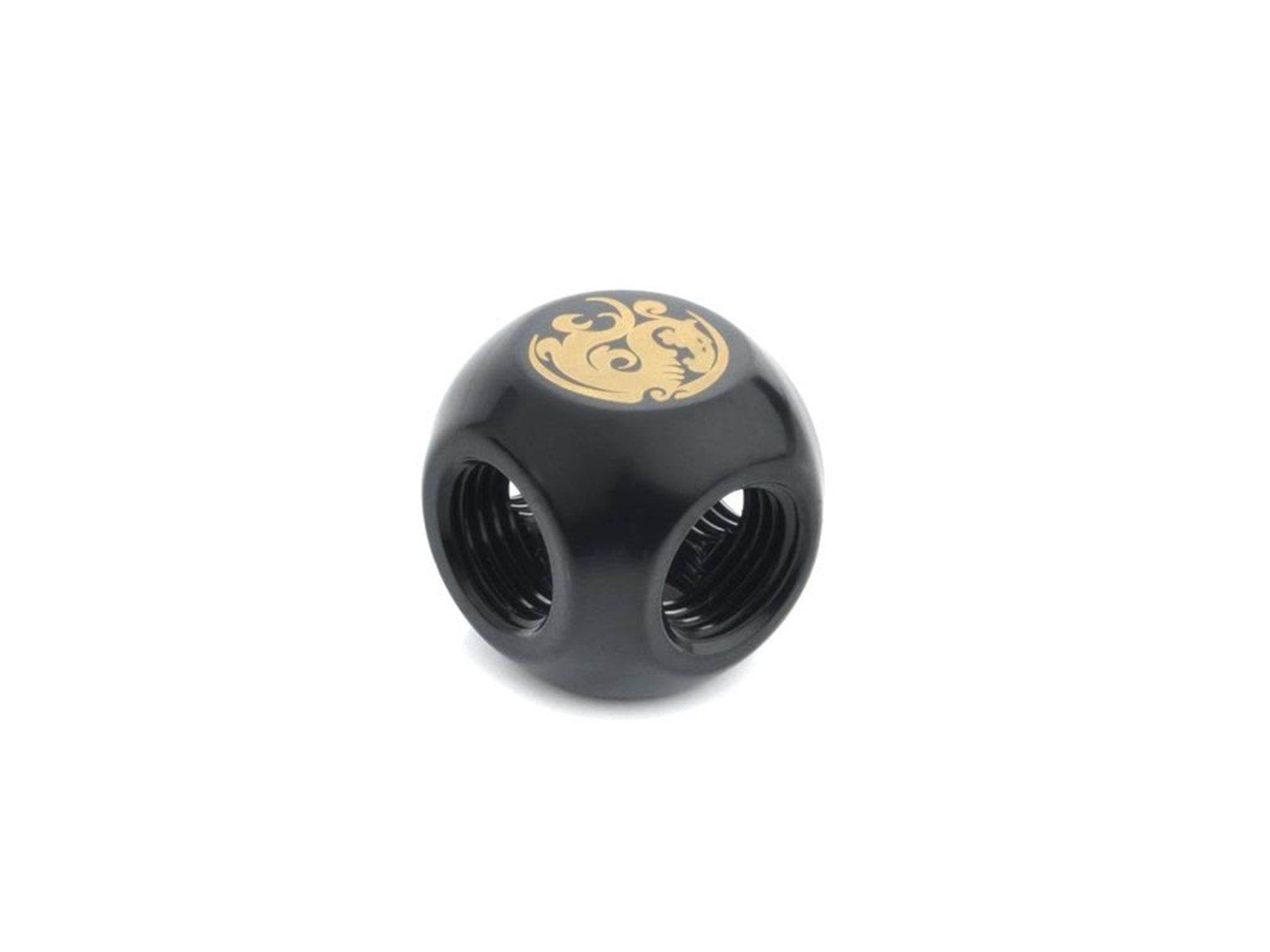 Bitspower Matt Black Q Plus-Block