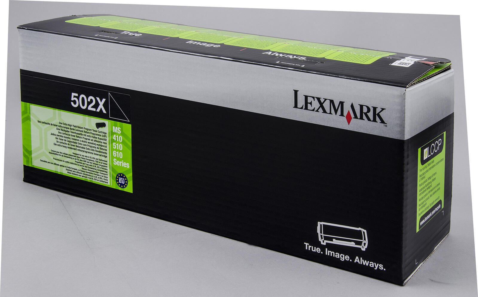 Lexmark Original 502X Toner schwarz 10.000 Seiten (50F2X00) für MS410d/dn, MS415dn, MS510dn/dtn, MS610de/dn/dte