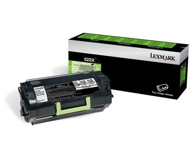 Lexmark Original 522X Toner schwarz 45.000 Seiten (52D2X00) für MS811n/dn/dtn, MS812dn/de/dtn