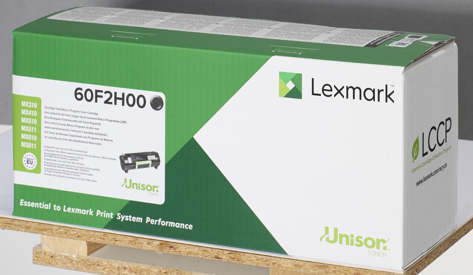 Lexmark Original 602H Toner schwarz 10.000 Seiten (60F2H00) für MX310dn, MX410de, MX510de, MX511de/dhe/dte, MX611de/dhe