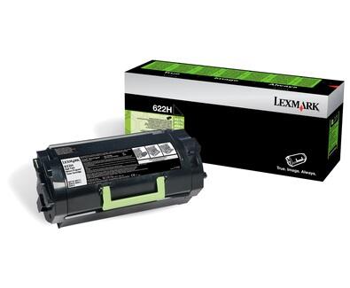 Lexmark Original 622H Toner schwarz 25.000 Seiten (62D2H00) für MX710de/dhe, MX711de/dhe, MX81x-Serie