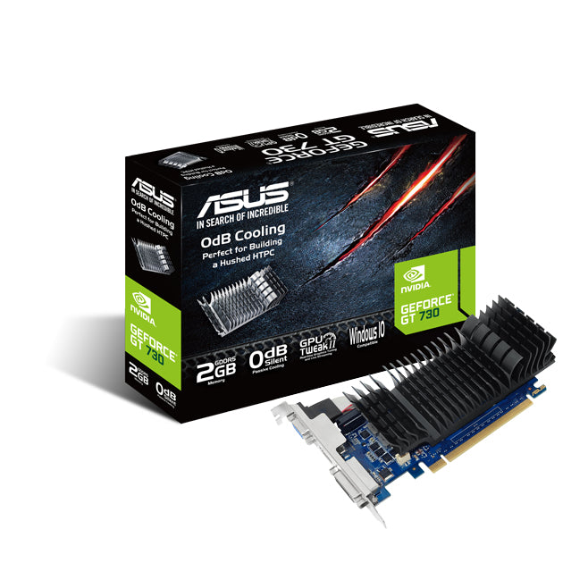 ASUS GT730-SL-2GD5-BRK 2GB GDDR5 HDMI DVI-D LP