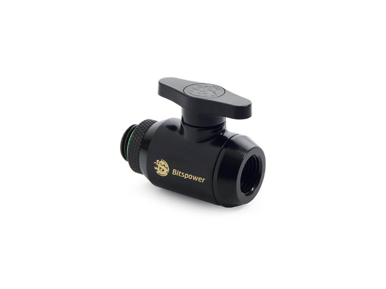 Bitspower Matt Black Mini Valve Rotary G1/4