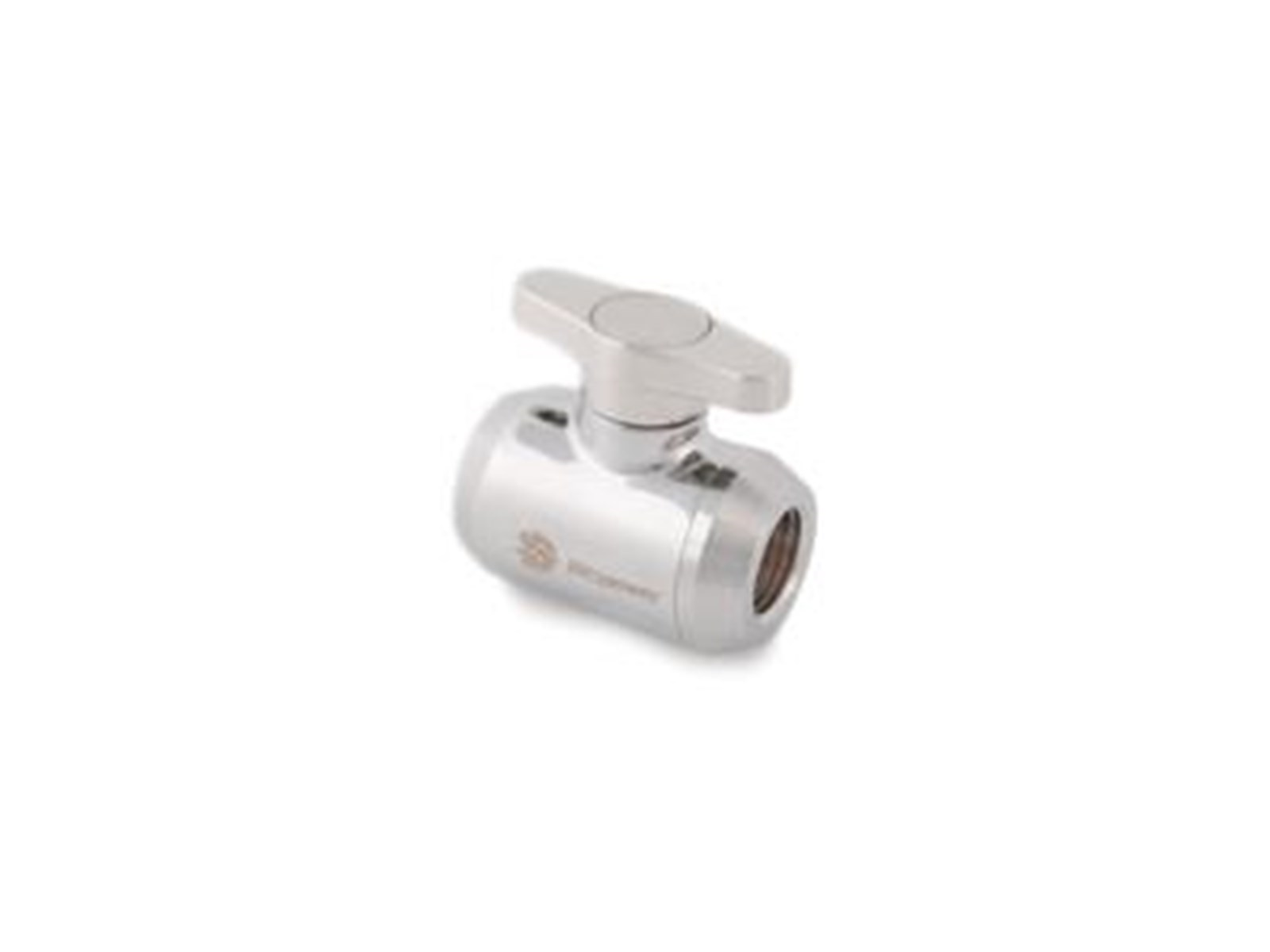 Bitspower Silver Shining Mini Valve With Silver Shining Handle