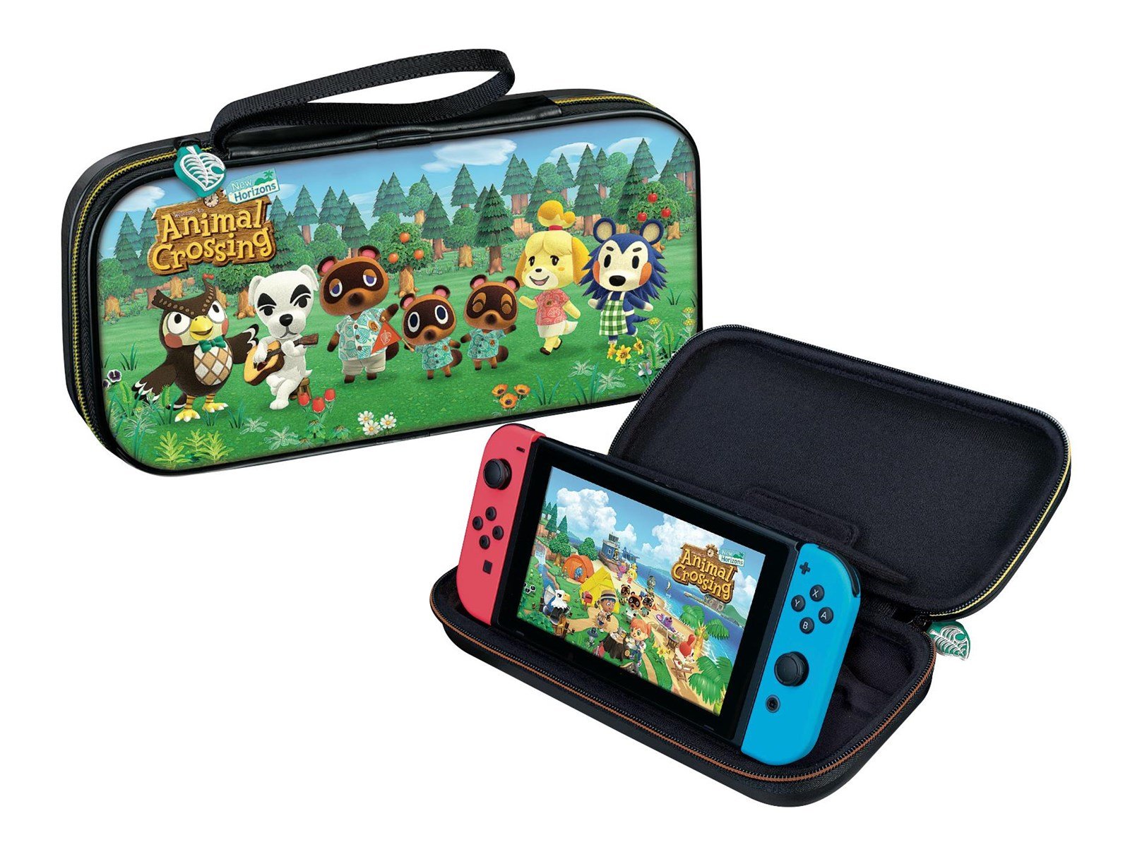 BigBen Interactive Switch Lite - Game Traveler Deluxe Case - Animal Crossing: New Horizons