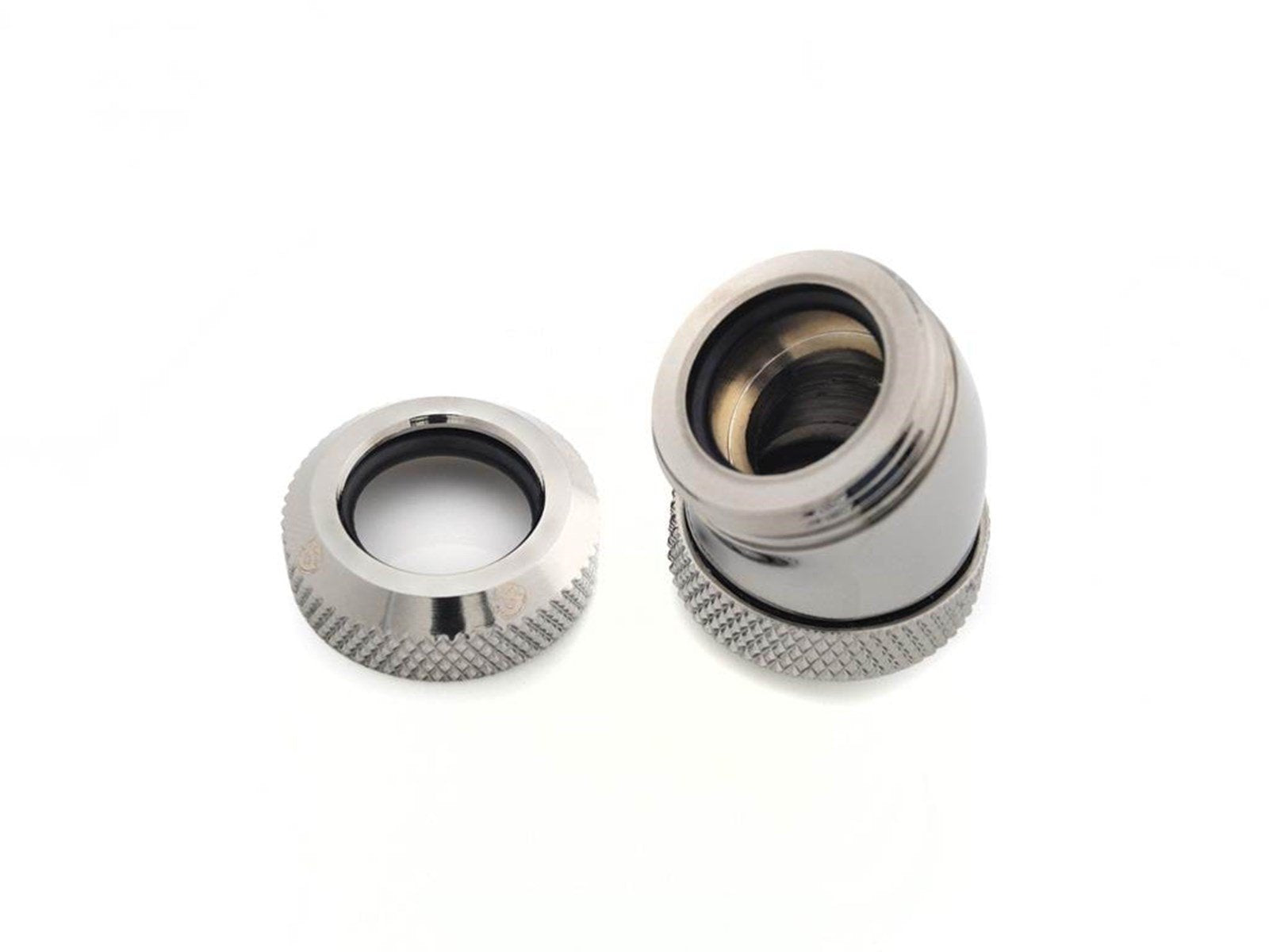 Bitspower Black Sparkle Enhance 30-Degree Dual Multi-Link Adapter For OD 12MM