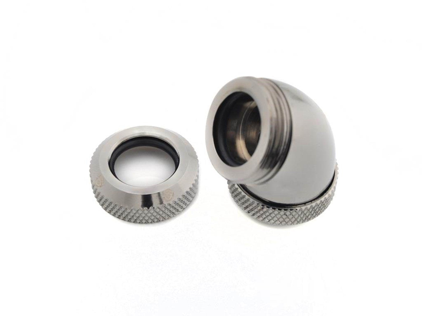 Bitspower Black Sparkle Enhance 60-Degree Dual Multi-Link Adapter For OD 12MM