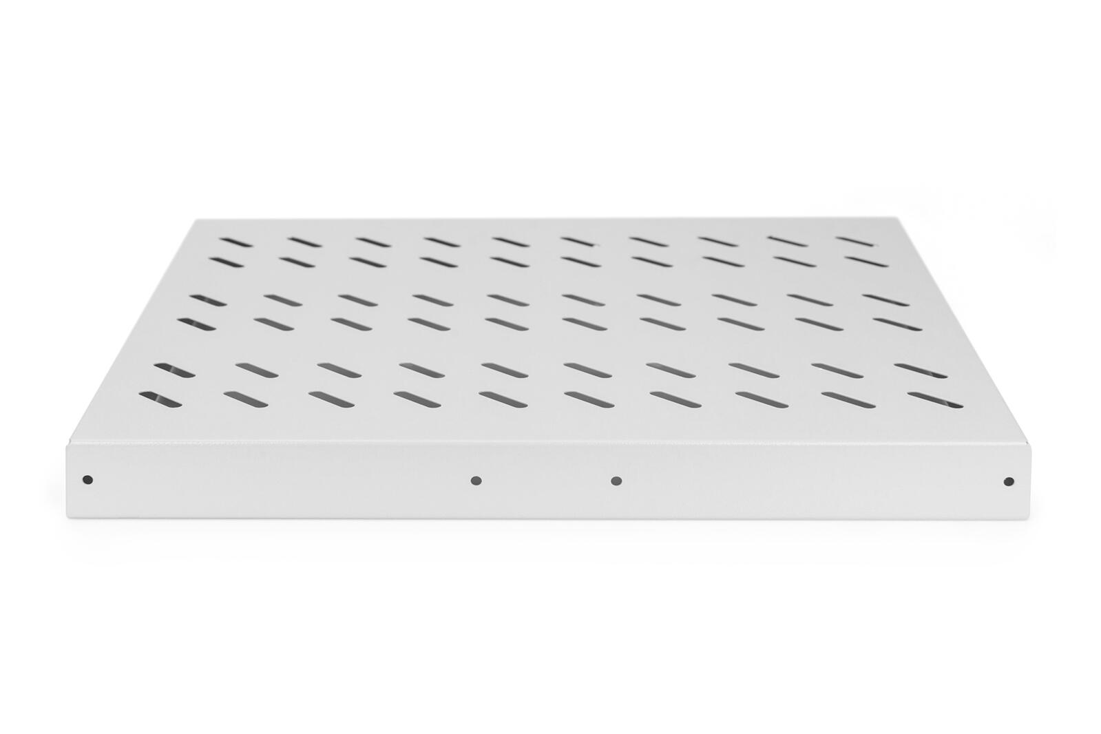 Digitus Fachboden 19'-Schränke ausziehbar ab 600mm Tiefe bis 25kg 1HE RAL7035 grau