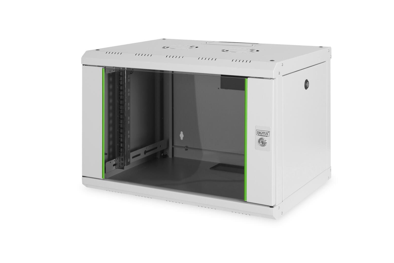 Digitus 7HE 19'-Wandgehäuse Unique Serie RAL 7035 grau