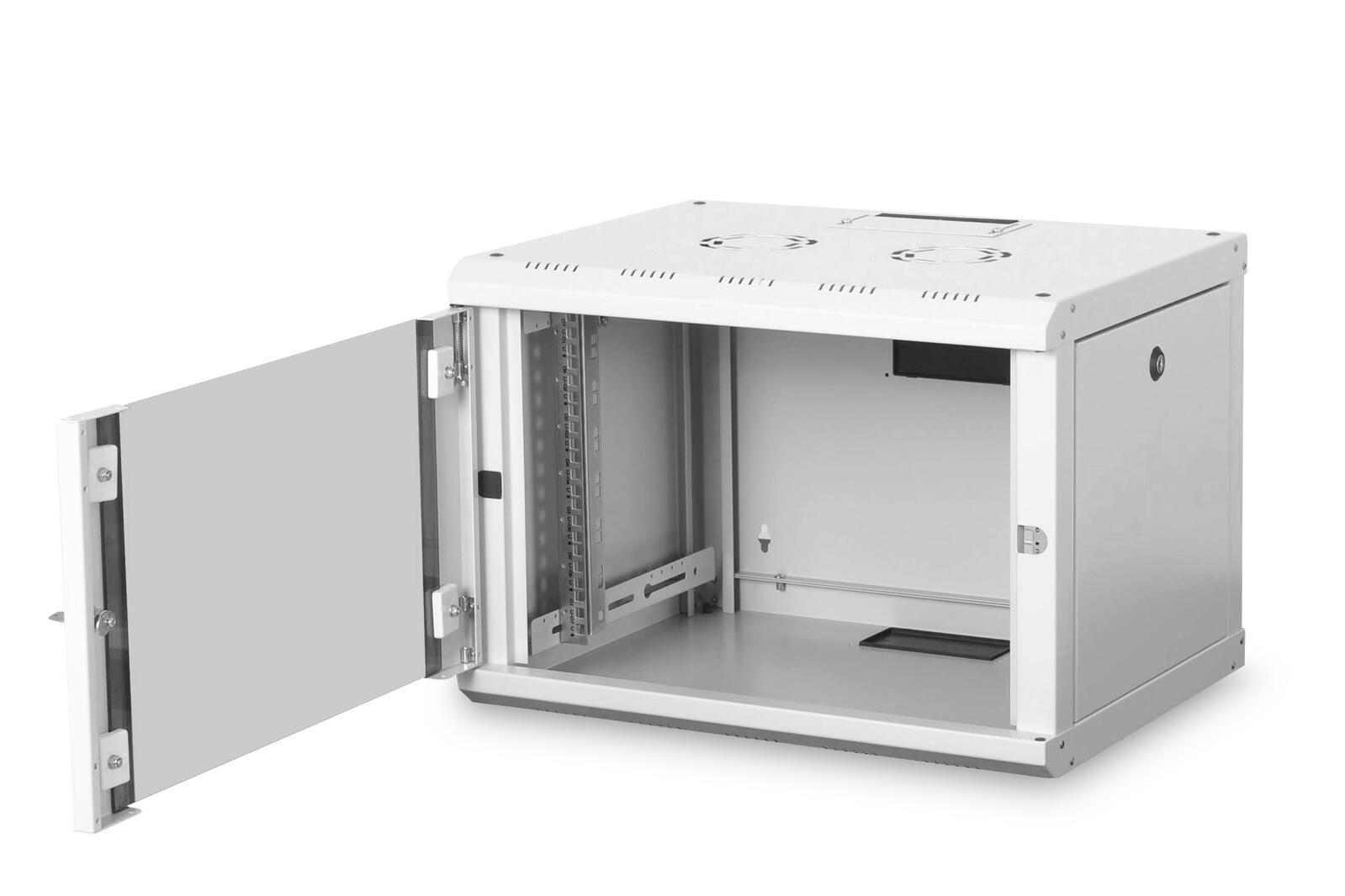 Digitus 7HE 19'-Wandgehäuse Unique Serie RAL 7035 grau