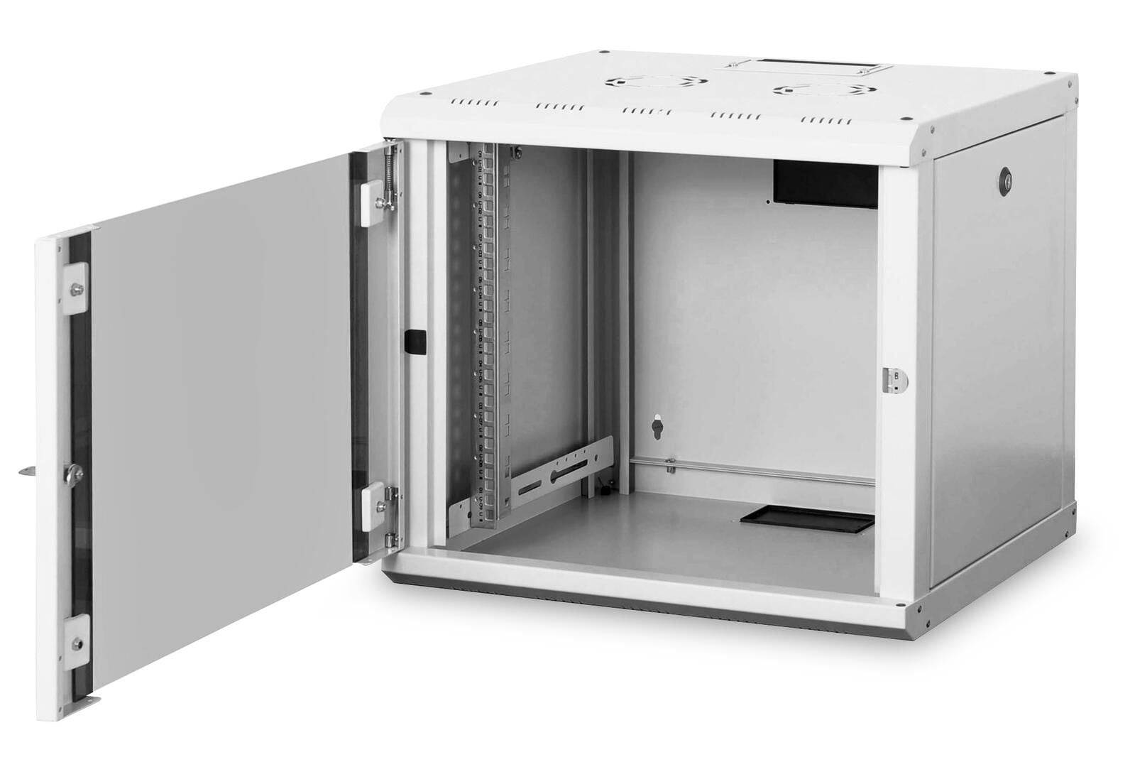 Digitus 9HE 19'-Wandgehäuse Unique Serie RAL 7035 grau