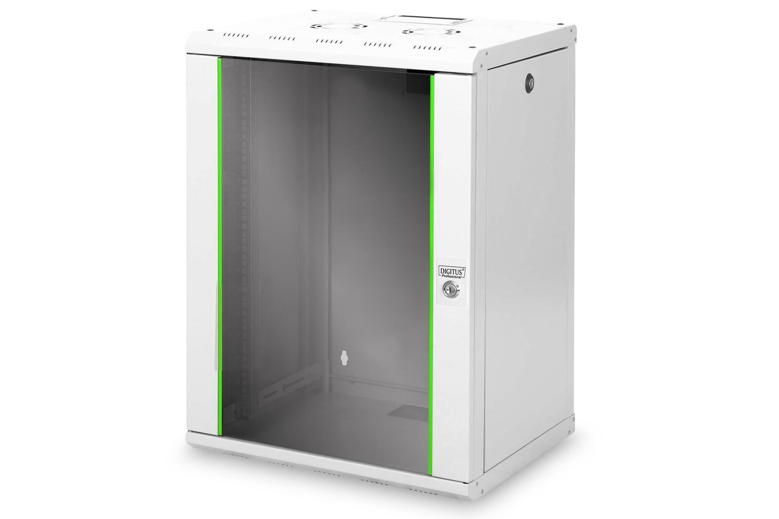 Digitus 16HE 19'-Wandgehäuse Unique Serie RAL 7035 grau