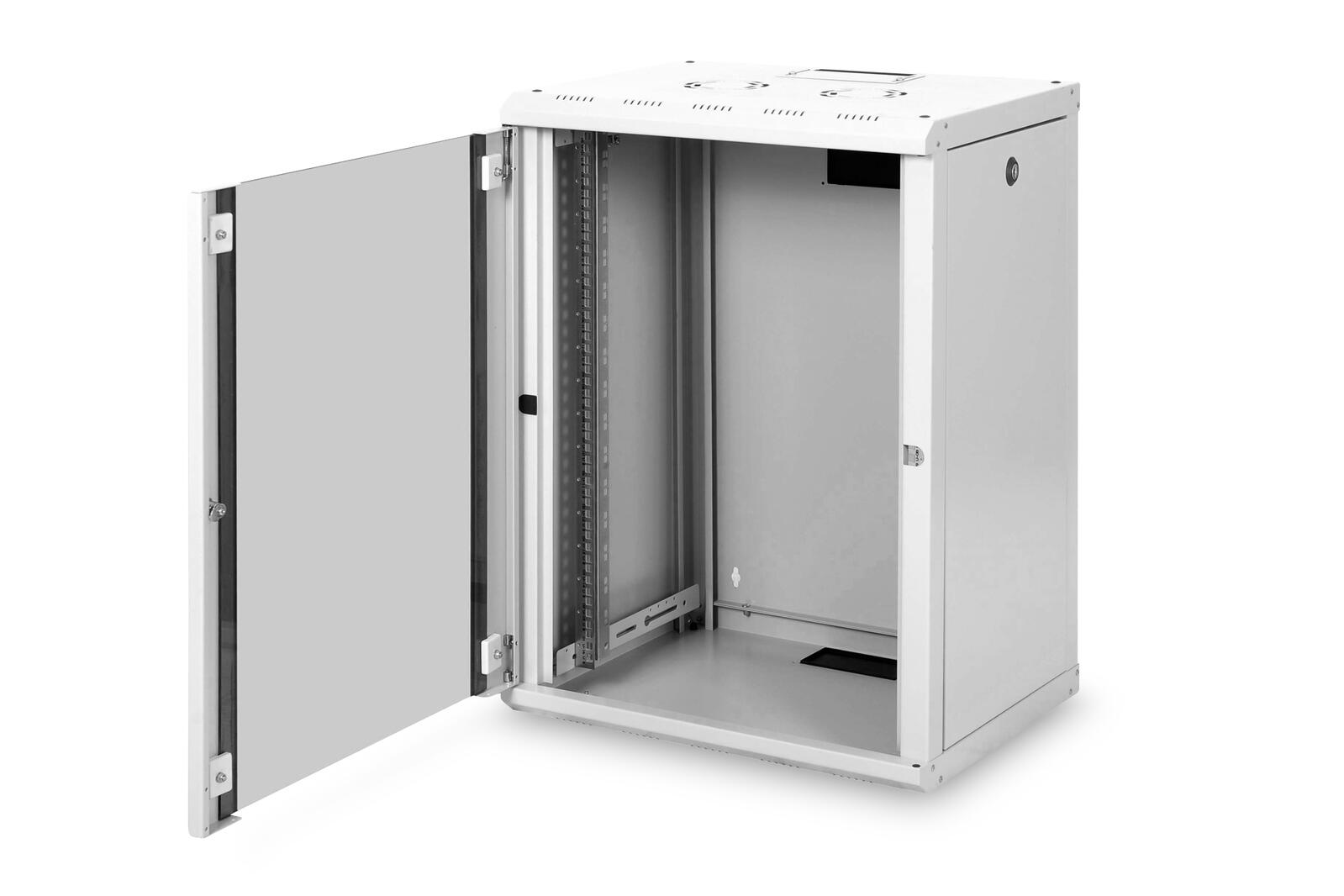 Digitus 16HE 19'-Wandgehäuse Unique Serie RAL 7035 grau