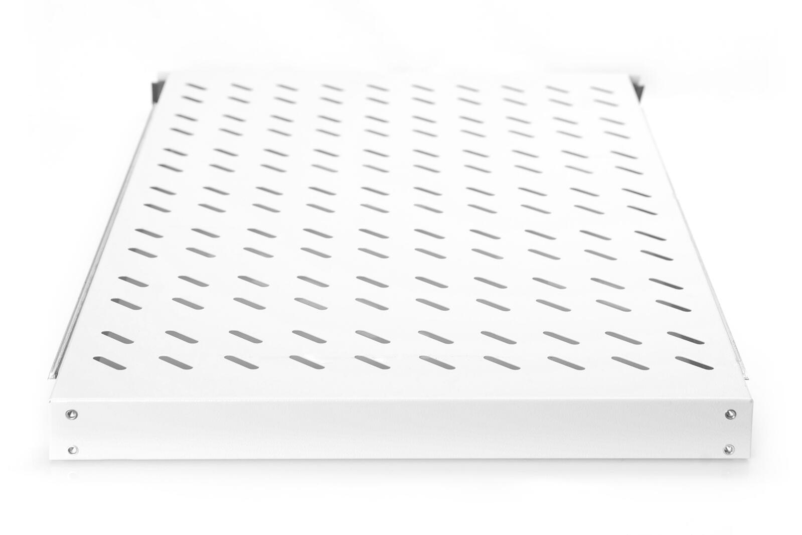 Digitus Fachboden 19'-Schränke ausziehbar ab 1.000mm Tiefe bis 65kg 1HE RAL7035 grau