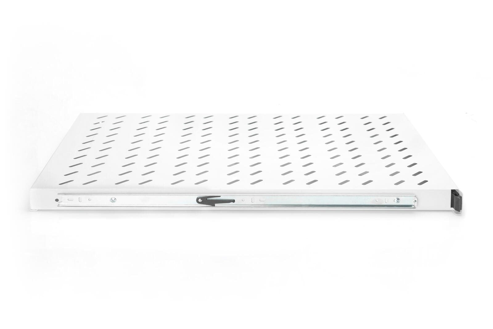Digitus Fachboden 19'-Schränke ausziehbar ab 1.000mm Tiefe bis 65kg 1HE RAL7035 grau
