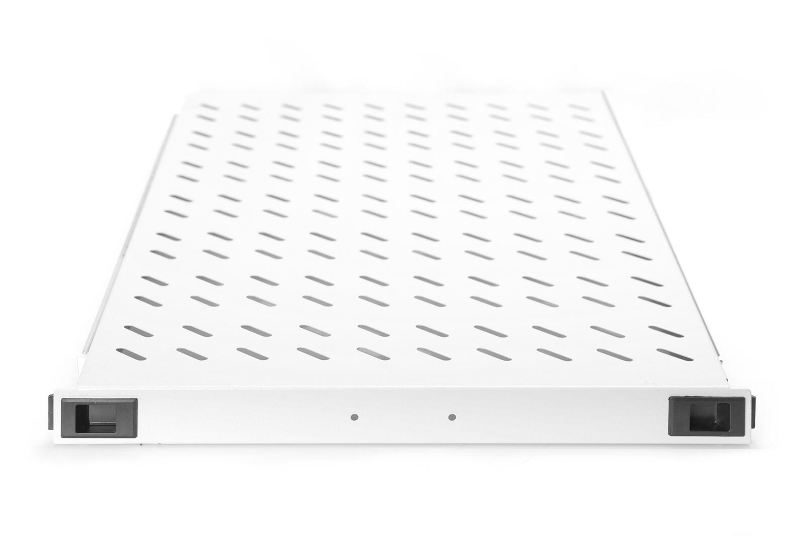 Digitus Fachboden 19'-Schränke ausziehbar ab 1.000mm Tiefe bis 65kg 1HE RAL7035 grau