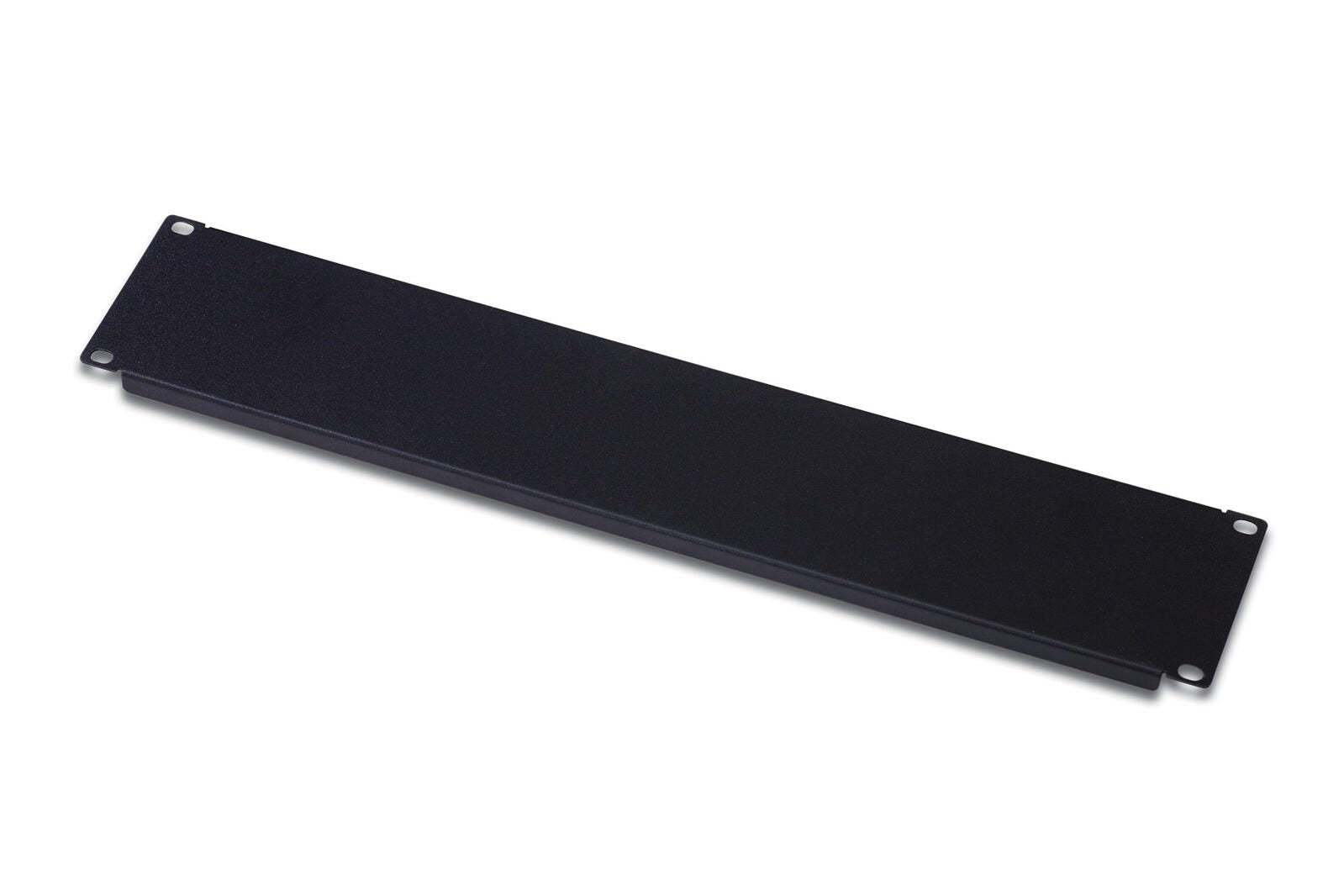 Digitus Blindabdeckplatte 19'-Schränke 2HE RAL9005 schwarz (DN-19 BPN-02-SW)