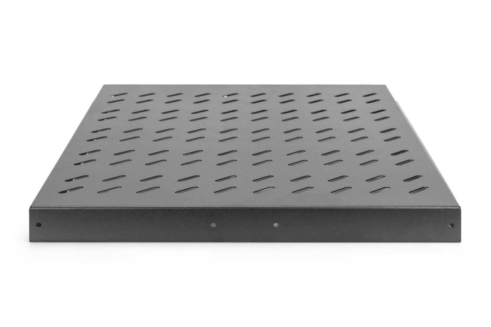Digitus Fachboden 19'-Schränke ausziehbar ab 800mm Tiefe bis 25kg 1HE RAL9005 schwarz