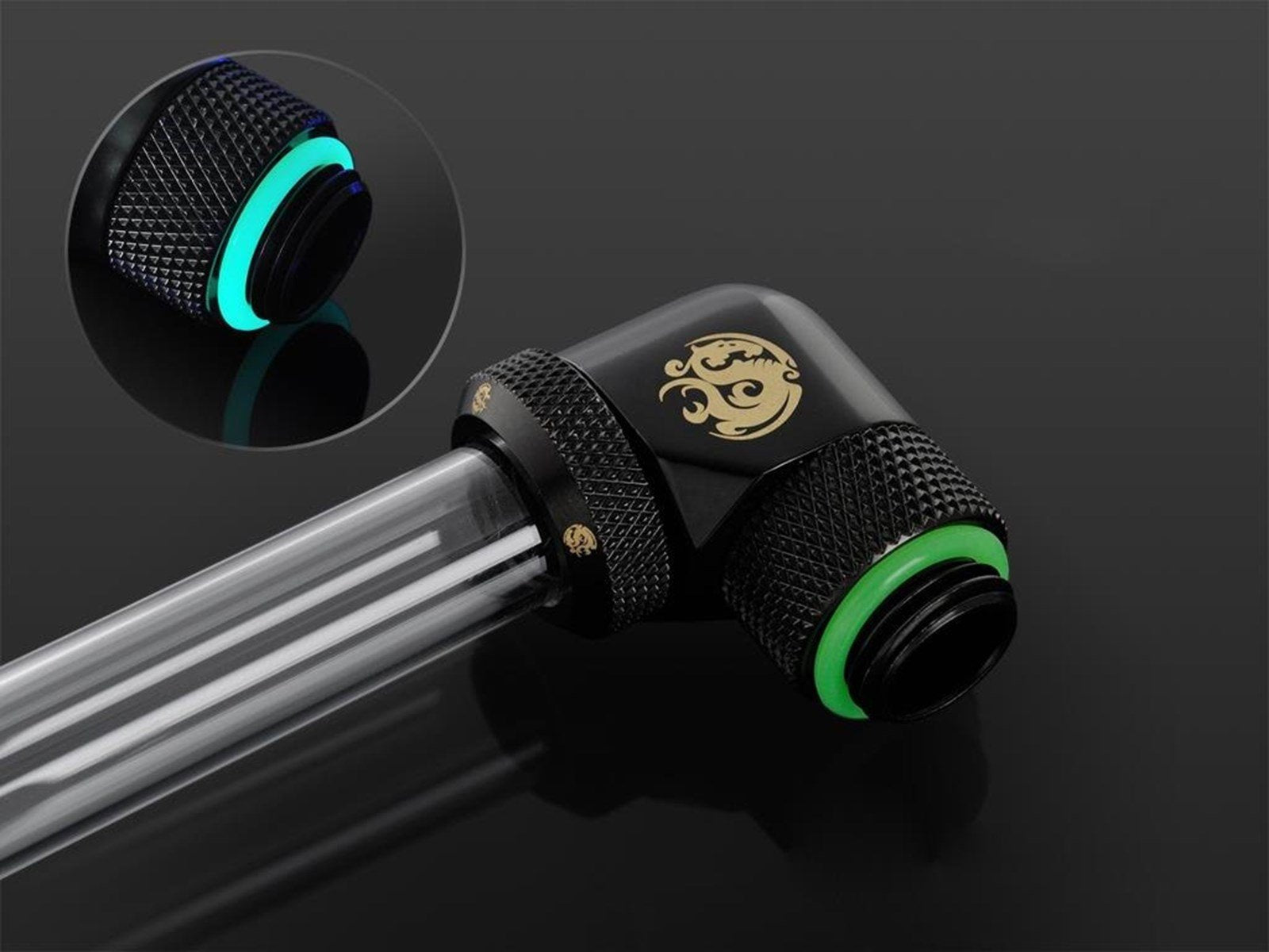 Bitspower Matt Black Enhance Rotary G1/4