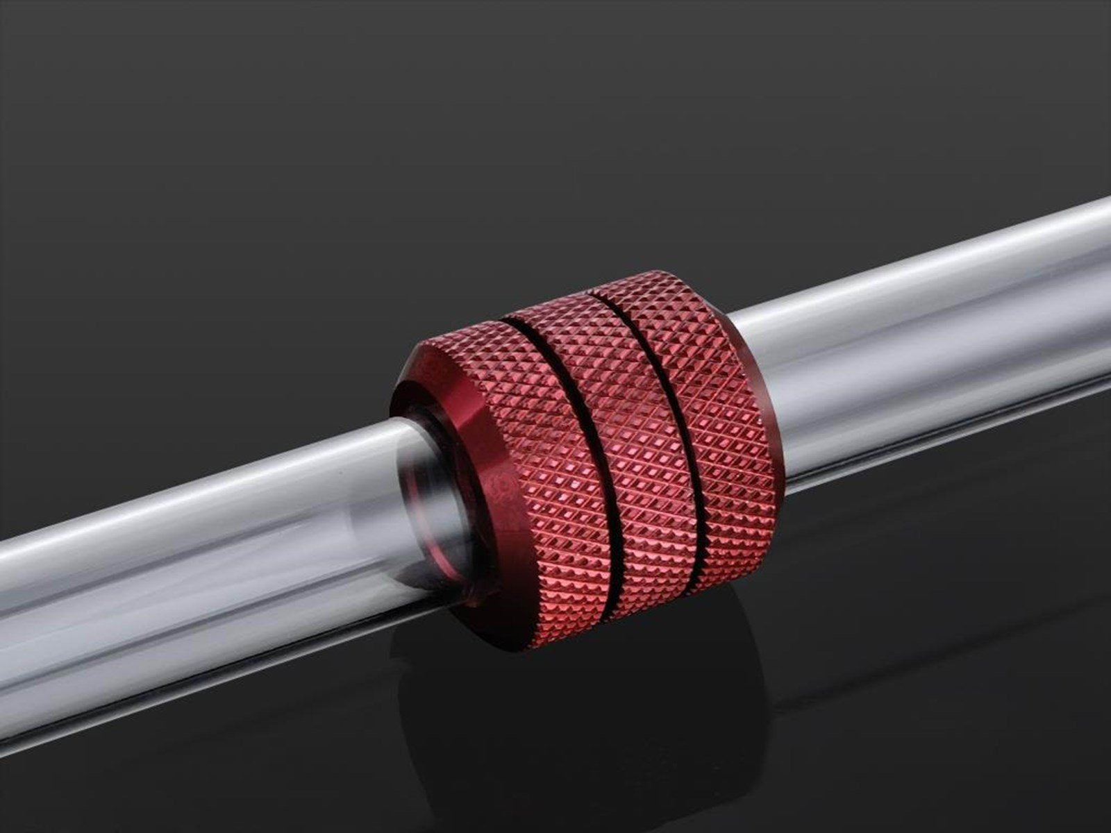 Bitspower Deep Blood Red Enhance Dual Multi-Link For OD 12MM