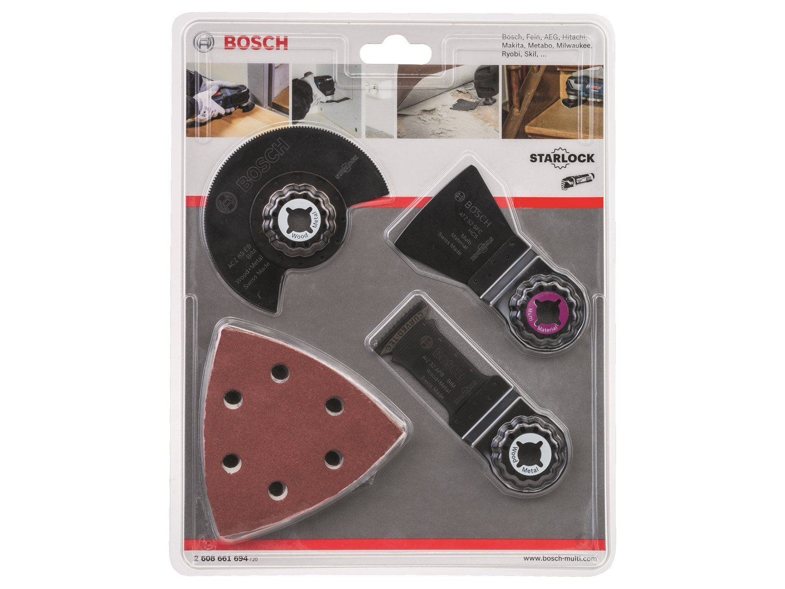 Bosch multi-tool accessory set