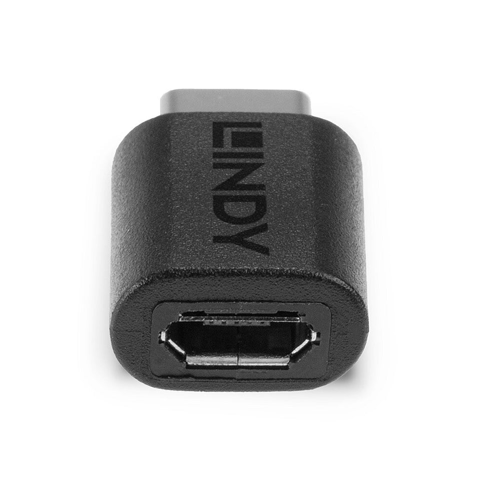 LINDY Adapter USB 2.0 Typ C auf  Micro-B