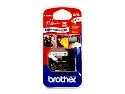 Brother MK233 - Druckerband - blau auf weiß - Rolle (1,2 cm x 8 m) - 1 Stck. - für P-Touch PT-55, PT-55P, PT-65, PT-75,