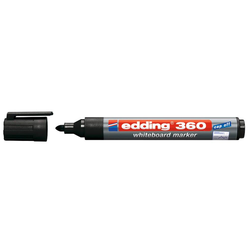 edding 360 Whiteboard-Marker farbsortiert 1,5 - 3,0 mm - 4 Stück