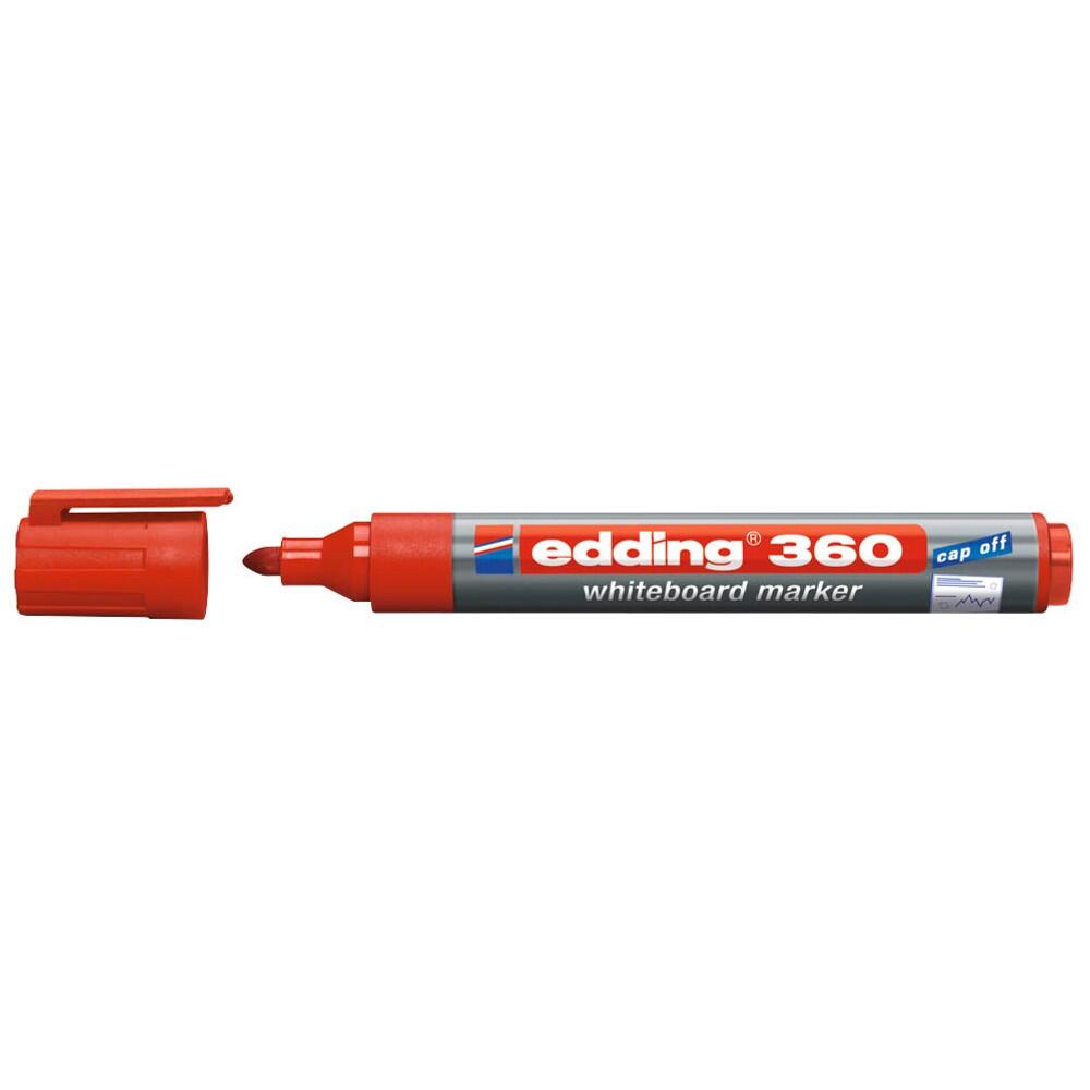 edding 360 Whiteboard-Marker farbsortiert 1,5 - 3,0 mm - 4 Stück