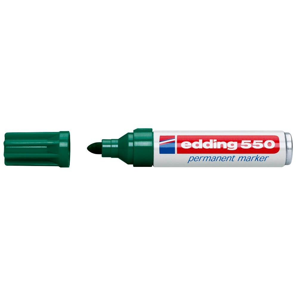 edding 550 Permanentmarker 3,0 - 4,0 mm - grün