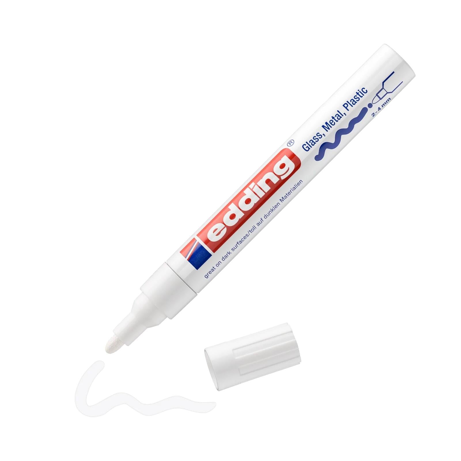 edding 750 Glanzlackmarker - weiß