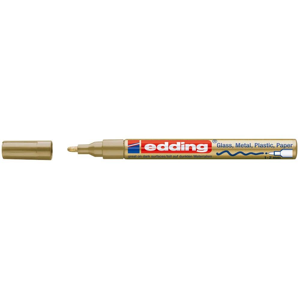 edding 751 creative Lackmarker gold 1,0 - 2,0 mm