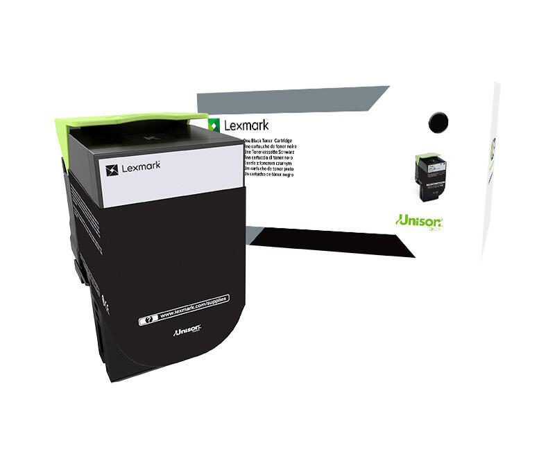 Lexmark Original Toner Standard Variante - CX510 schwarz 8000 Seiten (80C0X10)