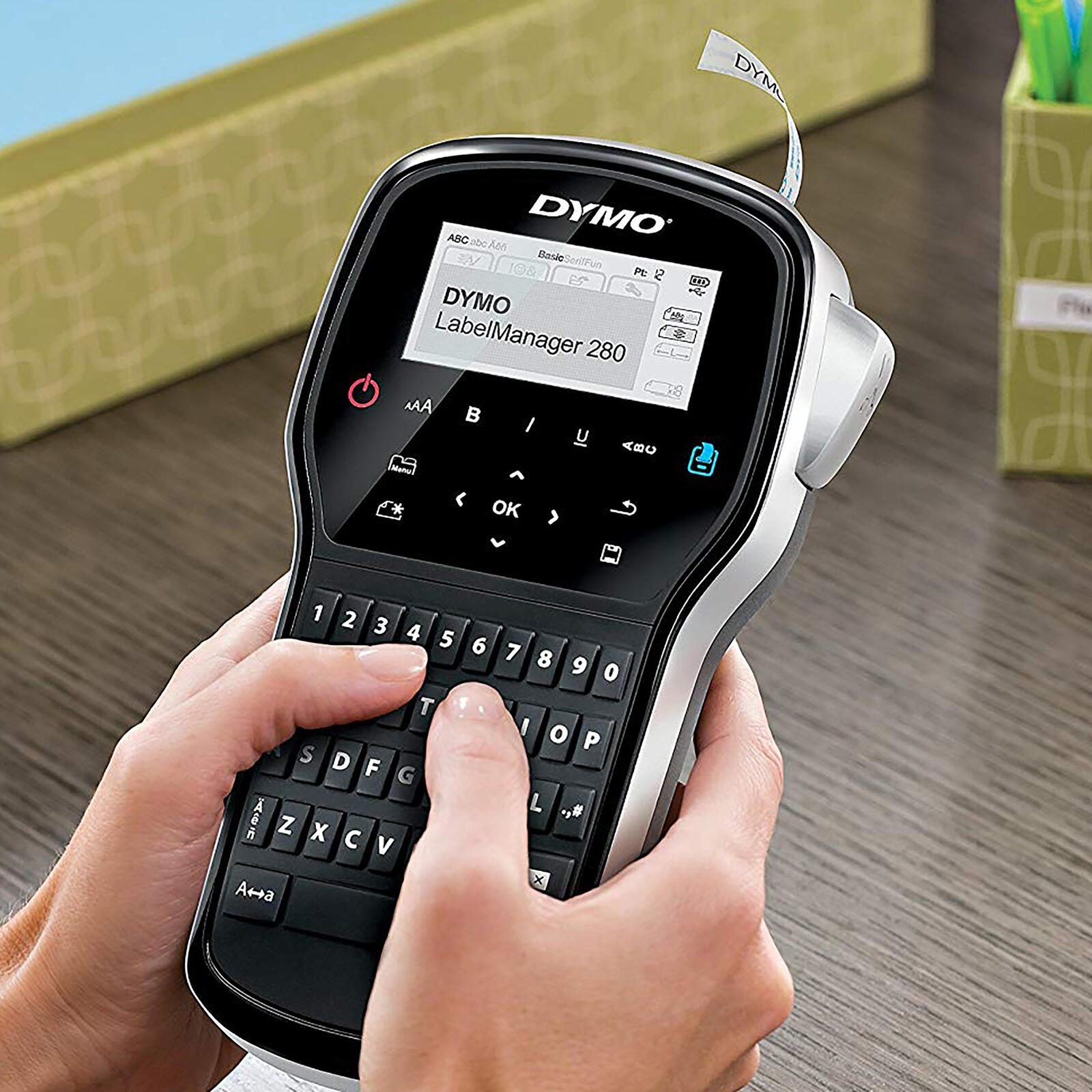 DYMO® LabelManager™ 280 / Beschriftungsgerät - QWERTZ-Tastatur
