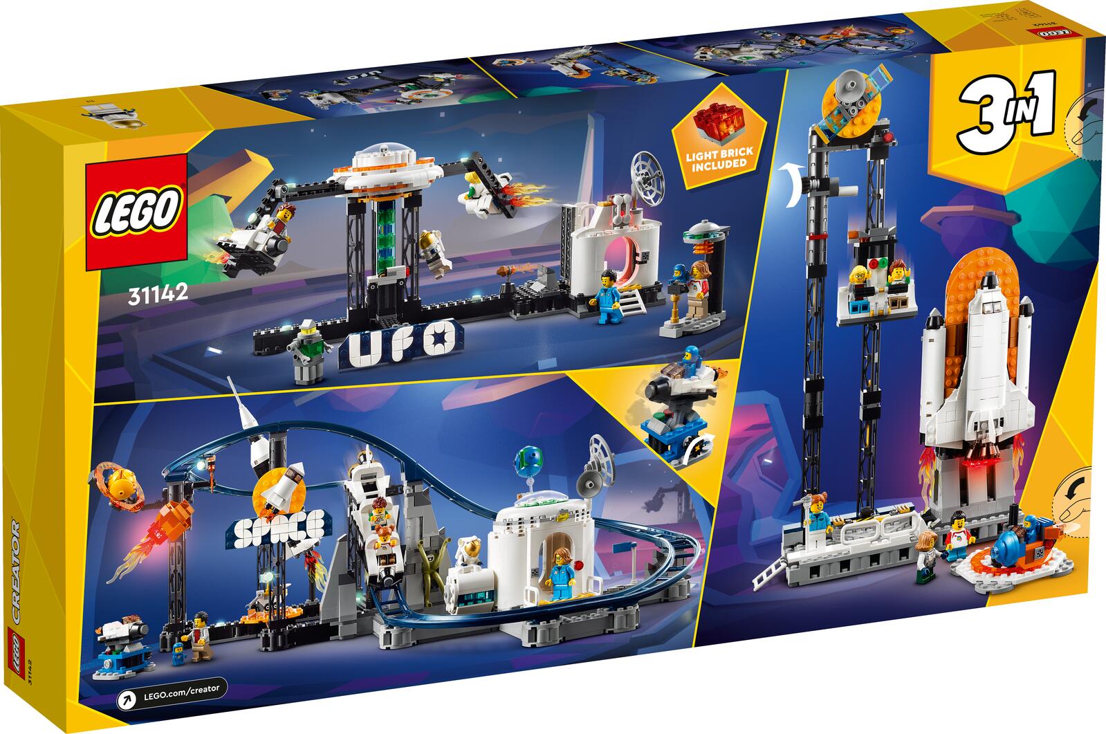 LEGO® Creator 31142 Weltraum-Achterbahn