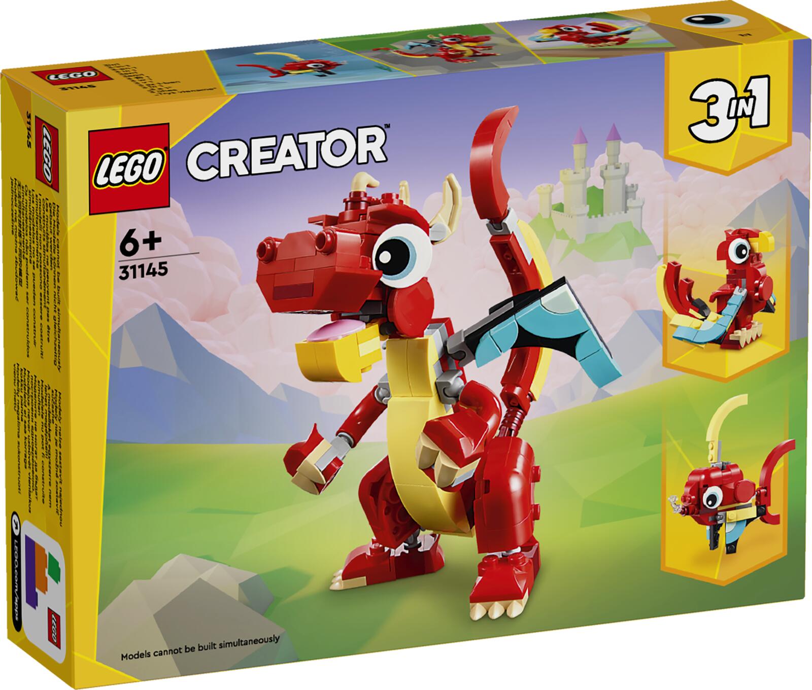 LEGO® Creator 31145 Roter Drache