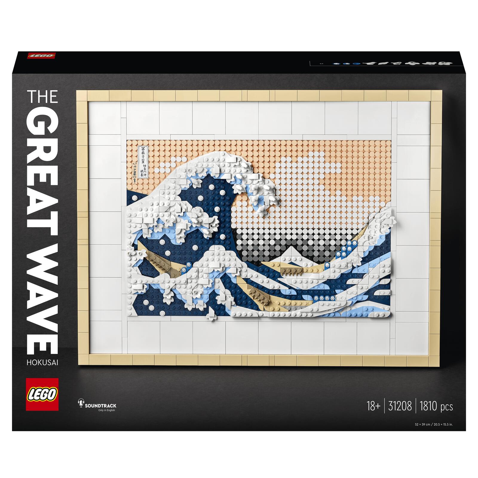 LEGO® Art Hokusai - Große Welle 31208