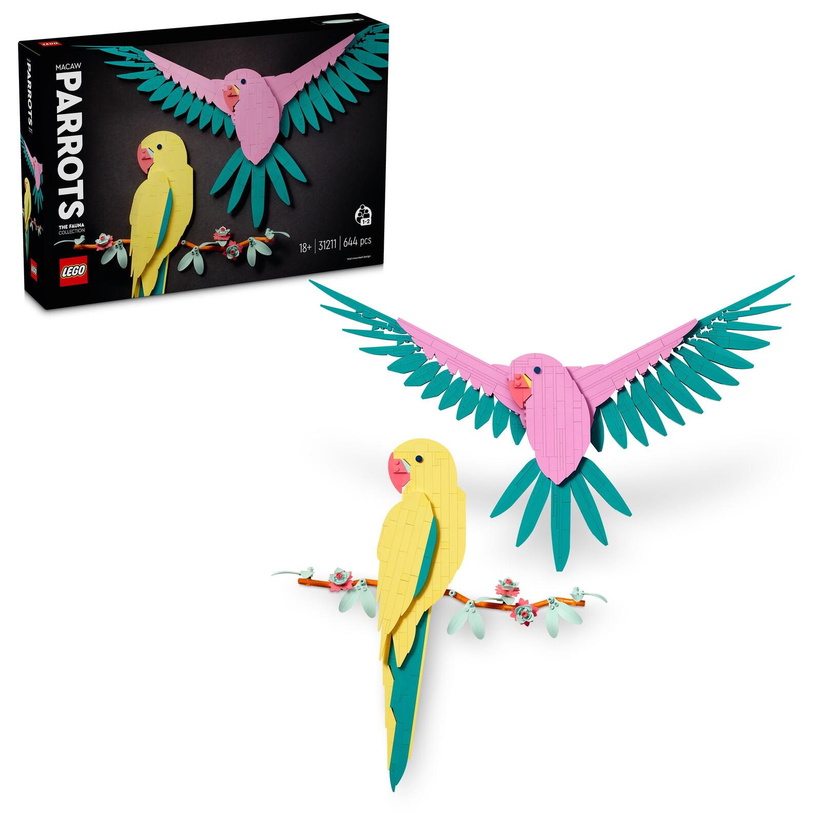 LEGO® ART 31211 Die Fauna Kollektion – Aras