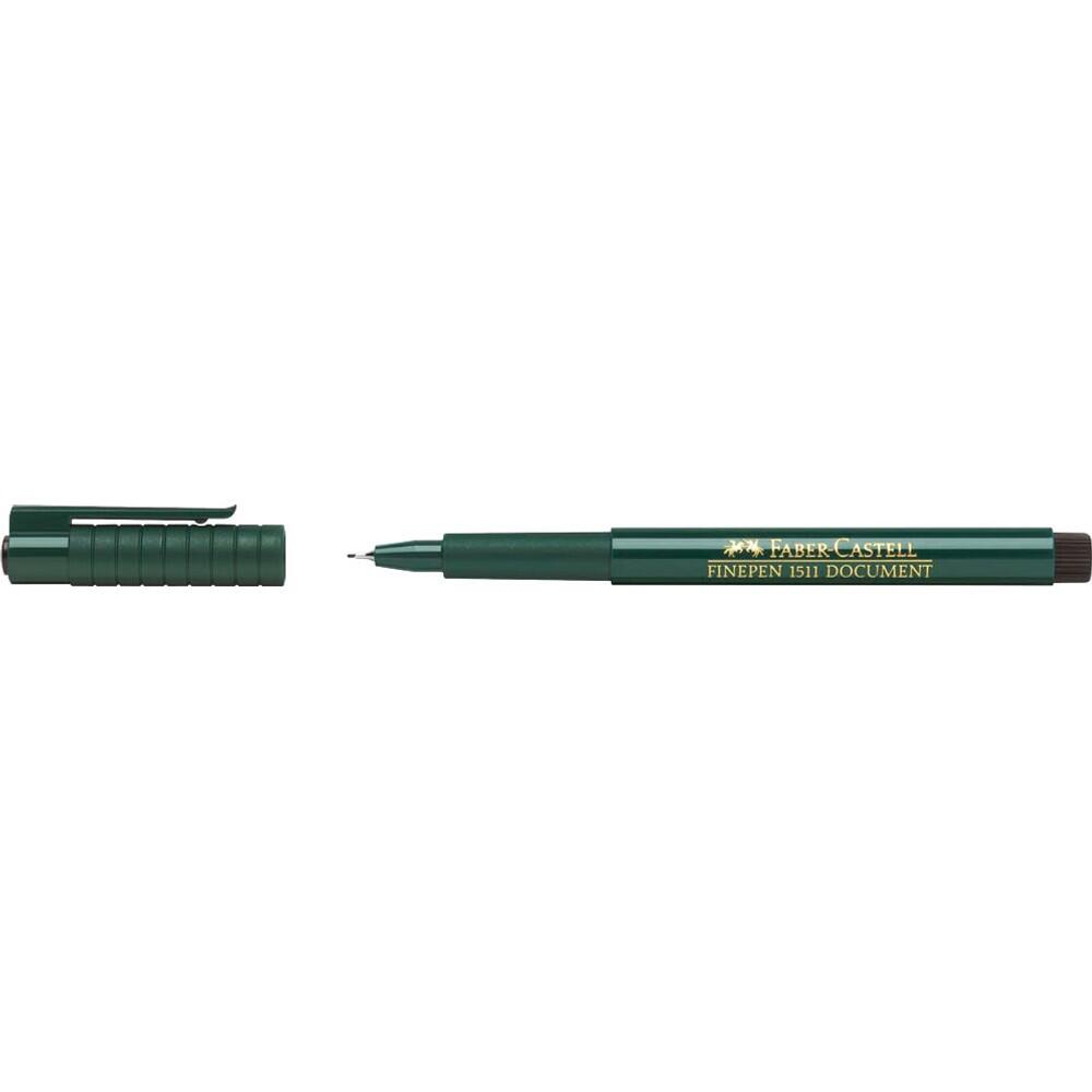 FABER-CASTELL 1511 Fineliner schwarz 0,4 mm