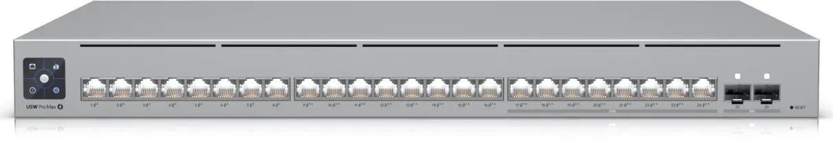 Ubiquiti UniFi USW Pro Max 24-Port Switch Layer 3, Etherlighting