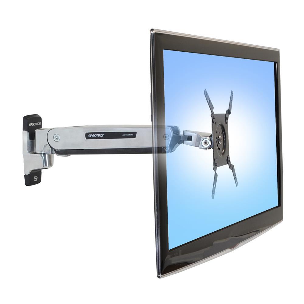 Ergotron Interaktiver Arm LD Wandhalterung für ein Display bis 106,68 cm 42 Zoll Aluminium