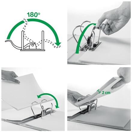 LEITZ 1821 Hängeordner 180° - 80 mm