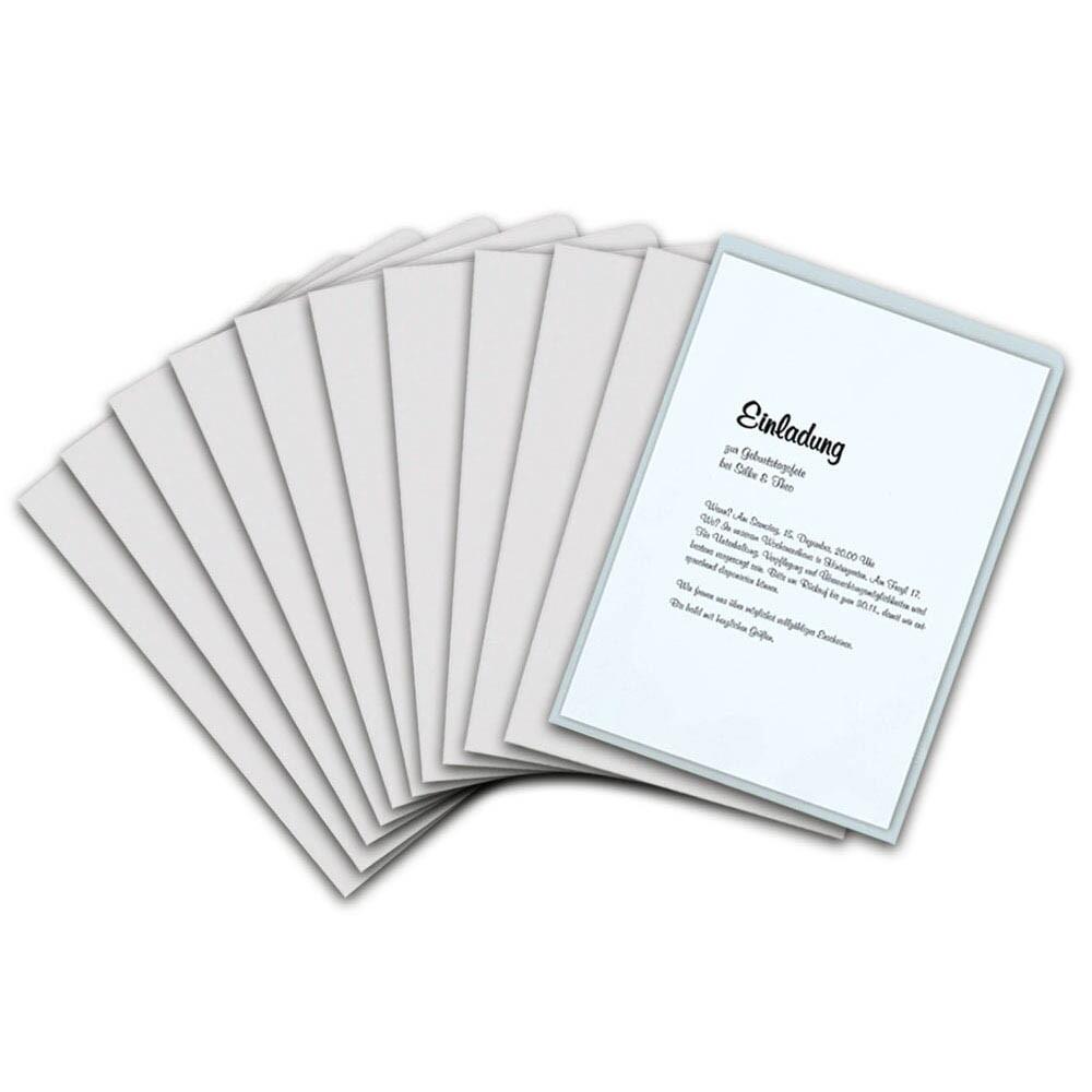 LEITZ Sichthüllen Standard 4000 DIN A4 transparent genarbt 0,13 mm - 100 Stück