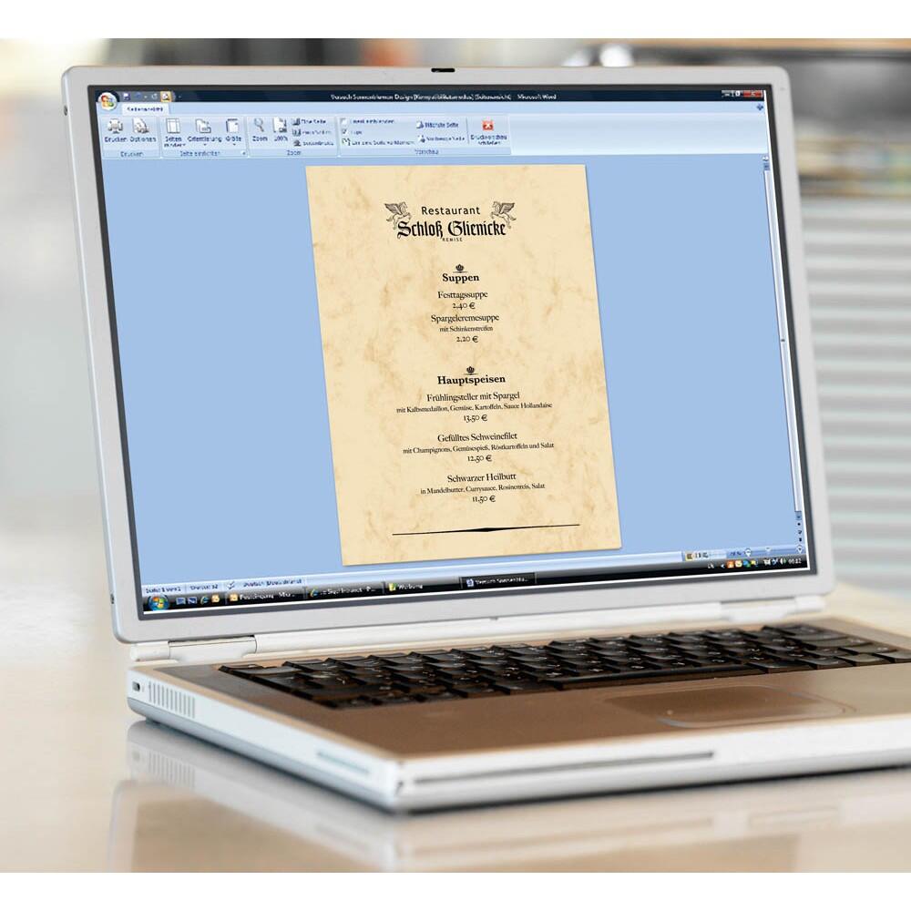 sigel Motivpapier Marmor beige DIN A4 90 g/qm - 100 Blatt