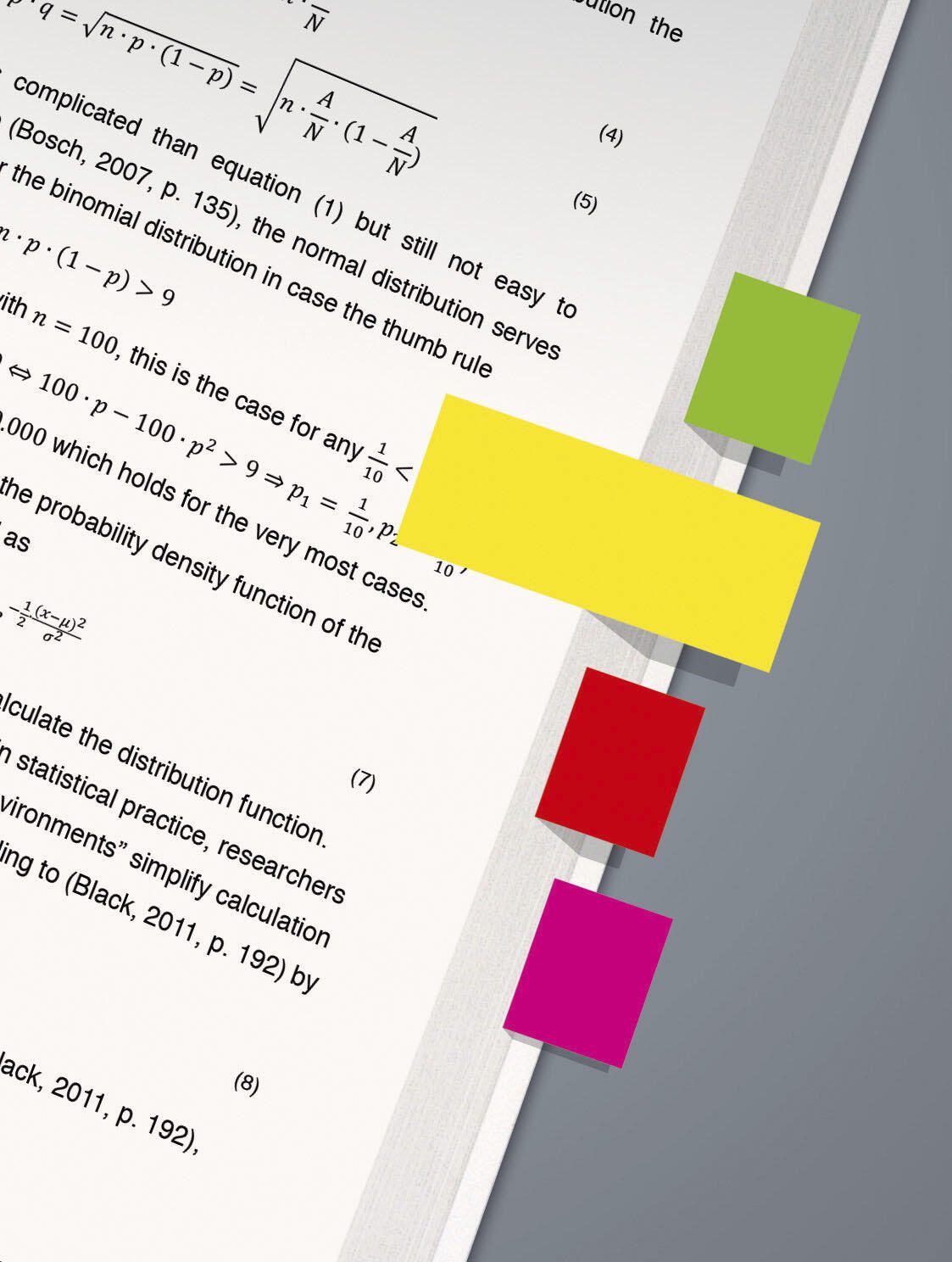 sigel NEON Haftmarker farbsortiert - 5x 40 Streifen
