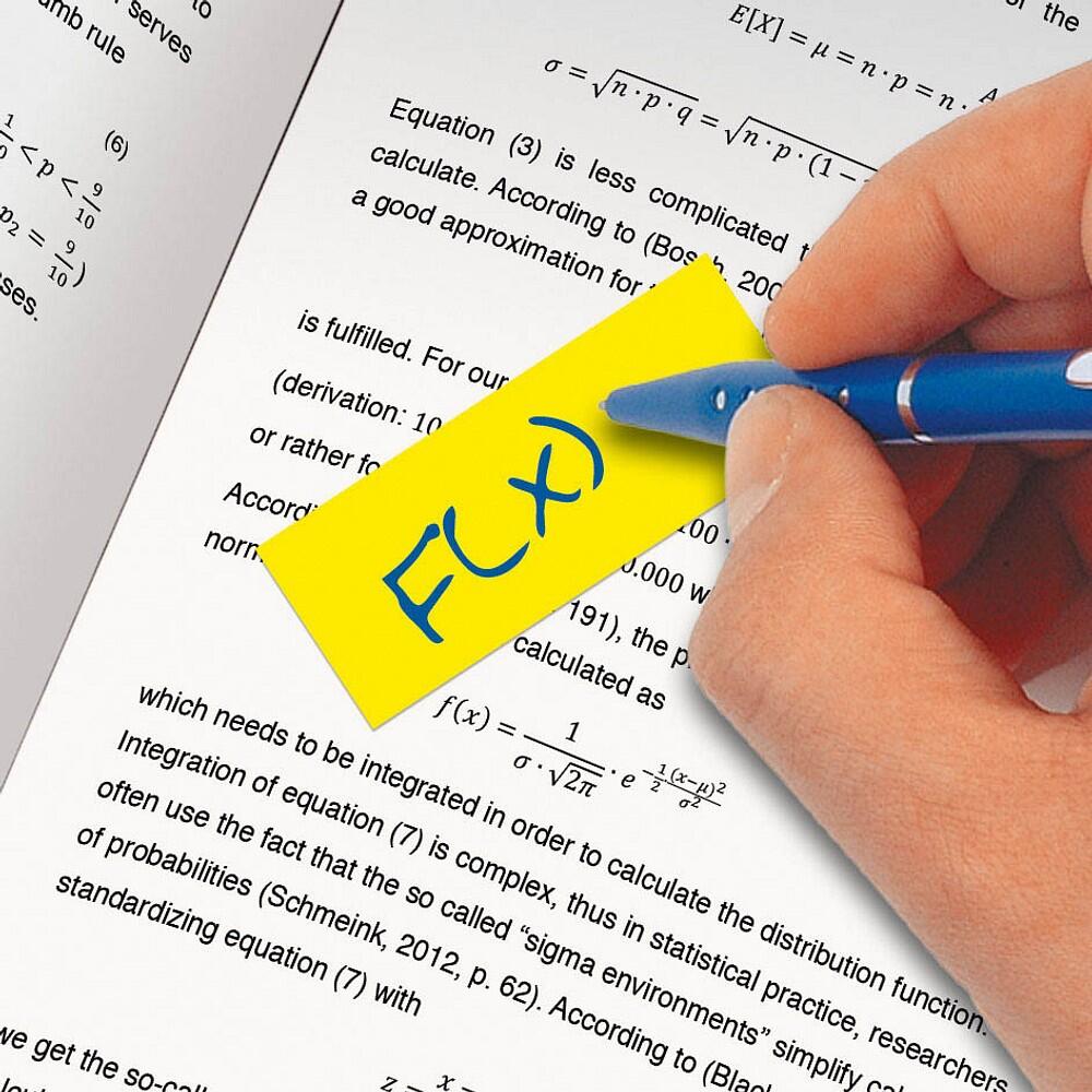 sigel NEON Haftmarker farbsortiert - 5x 40 Streifen