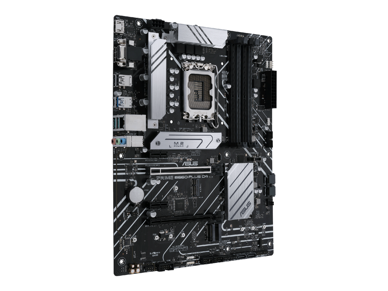 ASUS PRIME B660-PLUS D4 Mainboard - Intel B660 - Intel LGA1700 socket - DDR4 RAM - ATX