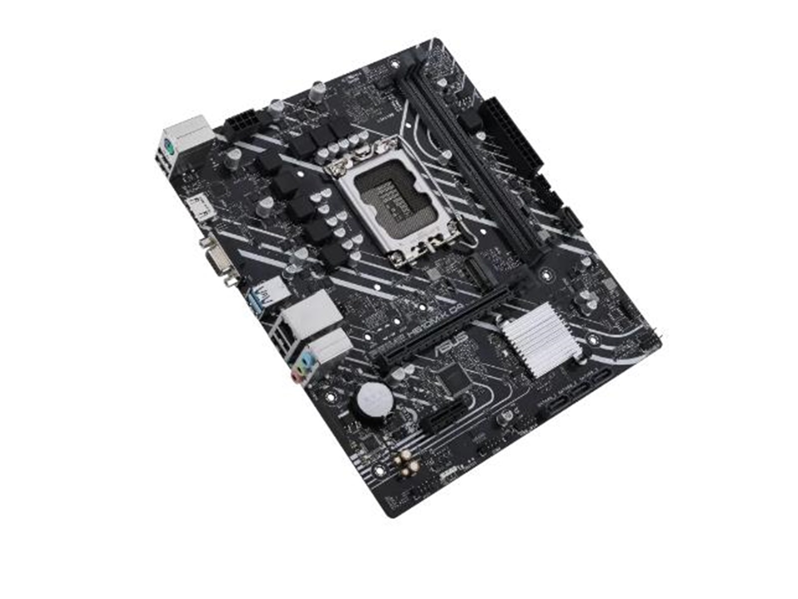 ASUS PRIME H610M-K D4 Mainboard - Intel H610 - Intel LGA1700 socket - DDR4 RAM - Micro-ATX